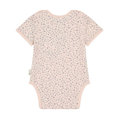 Body kurzarm, rosa für Mädchen