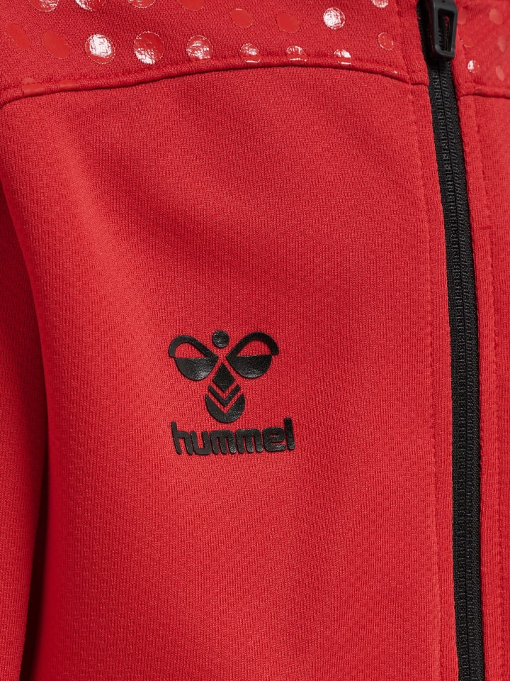 Hummel Hummel Reißverschluss Kapuzenpullover Hmllead Kinder in TRUE RED günstig kaufen 176
