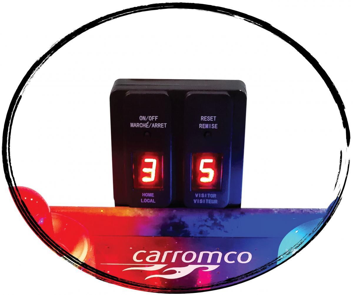 Carromco Airhockey Fire Vs. Ice-XT