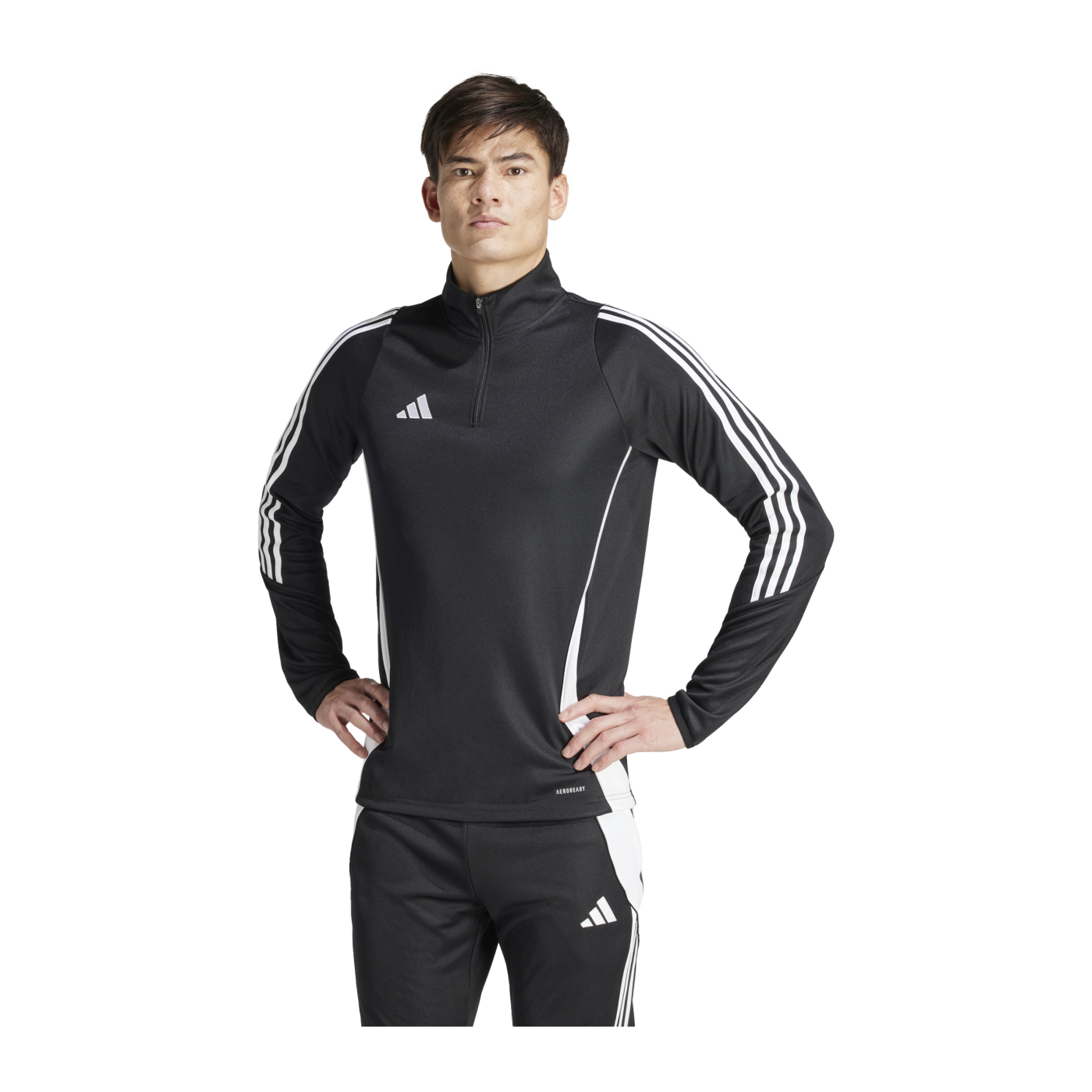 adidas Tiro 24 Trainingstop Schwarz Weiss