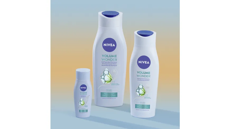 NIVEA Volumen&Kraft Shampoo Glanz Serum feines plattes Haar 250 ml
