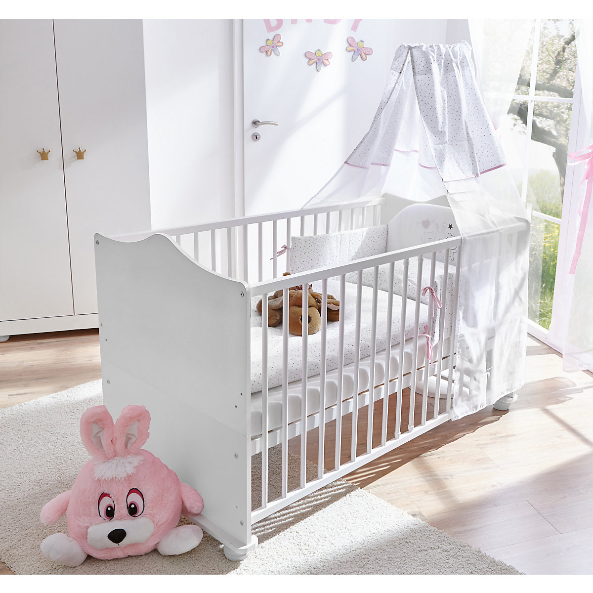 Babybett Prinzessin Weiß