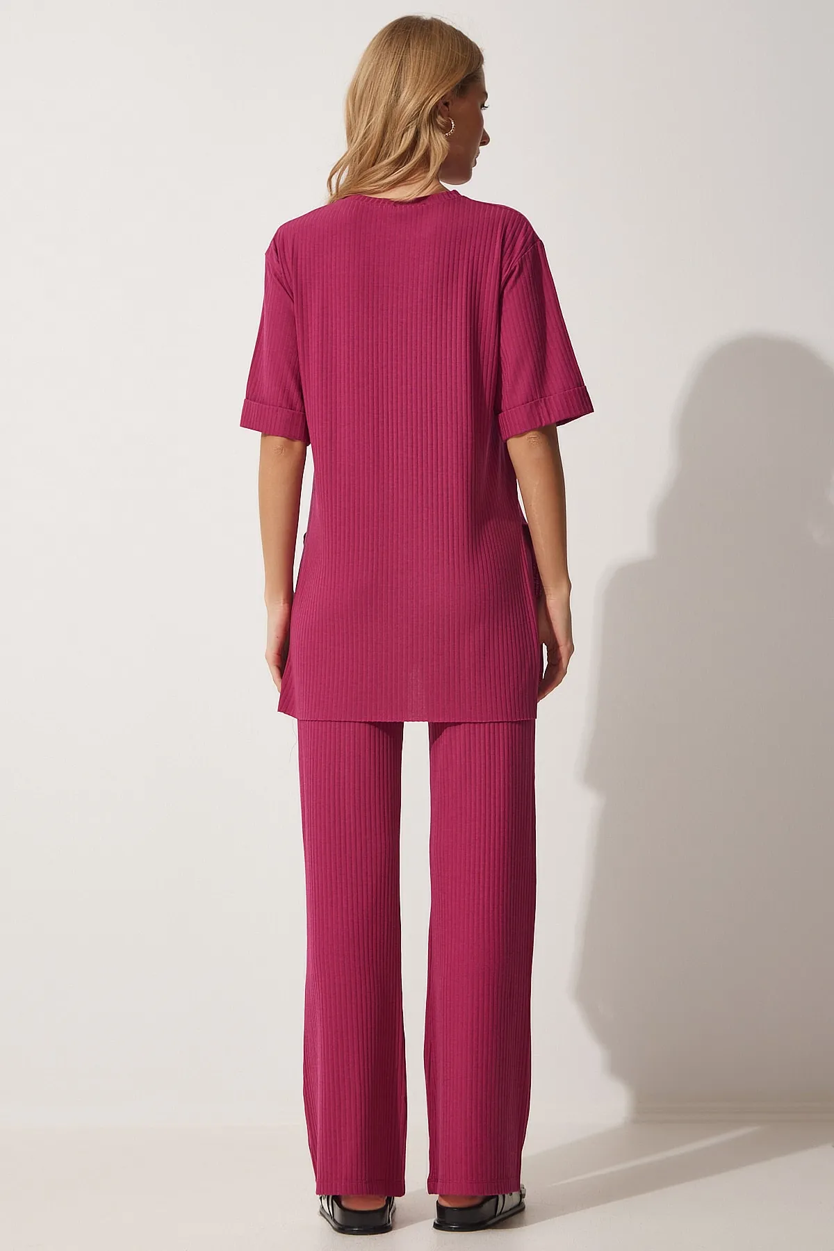 Happiness İstanbul  Zweiteiler - Lila - Regular Fit