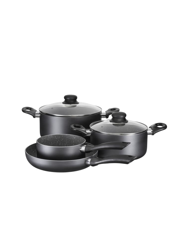Mäser Kochtopf-Set, Aluminium Izar in Schwarz günstig kaufen onesize