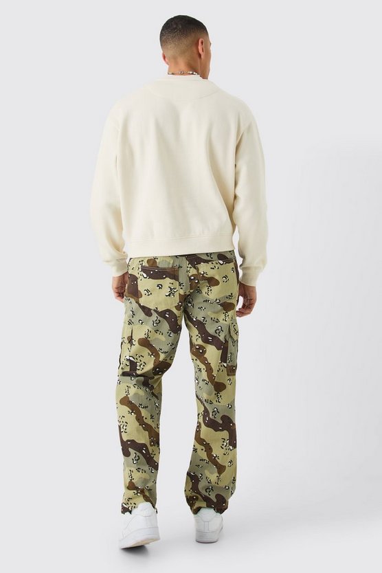 Kastiges Oversize Sweatshirt