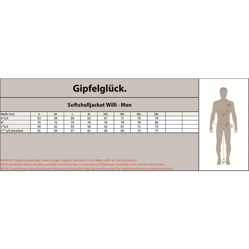 Gipfelglück Willi Fleecejacke Herren