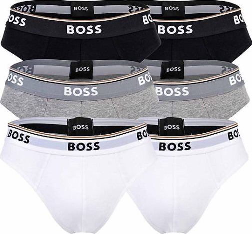 BOSS Slip Briefs 3P Power 6er Pack