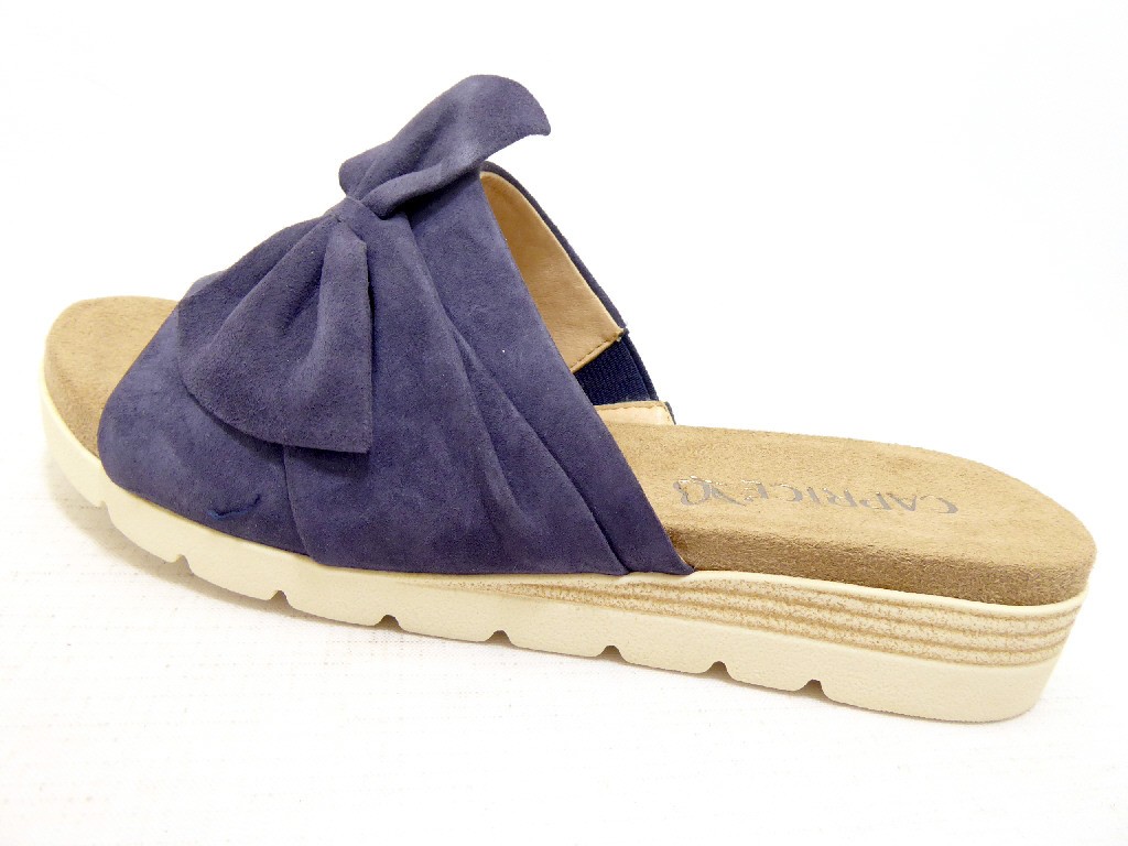CAPRICE Pantoletten blau