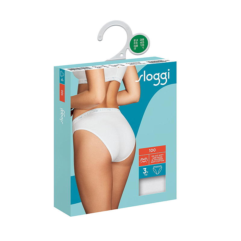 Sloggi Sloggi 3-pk Tai str 38