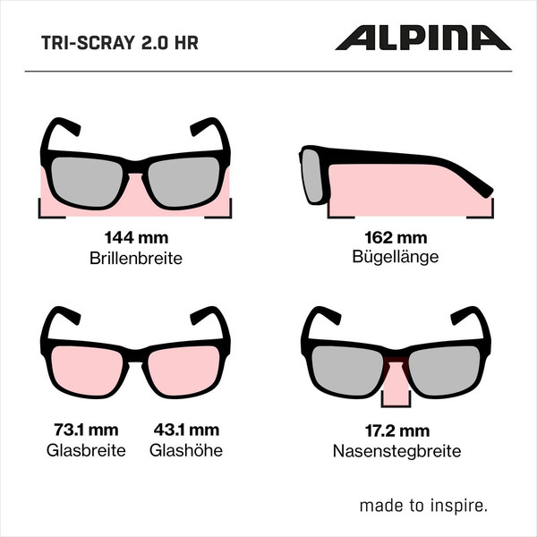 TRI-SCRAY 2.0 Unisex - Sportbrille