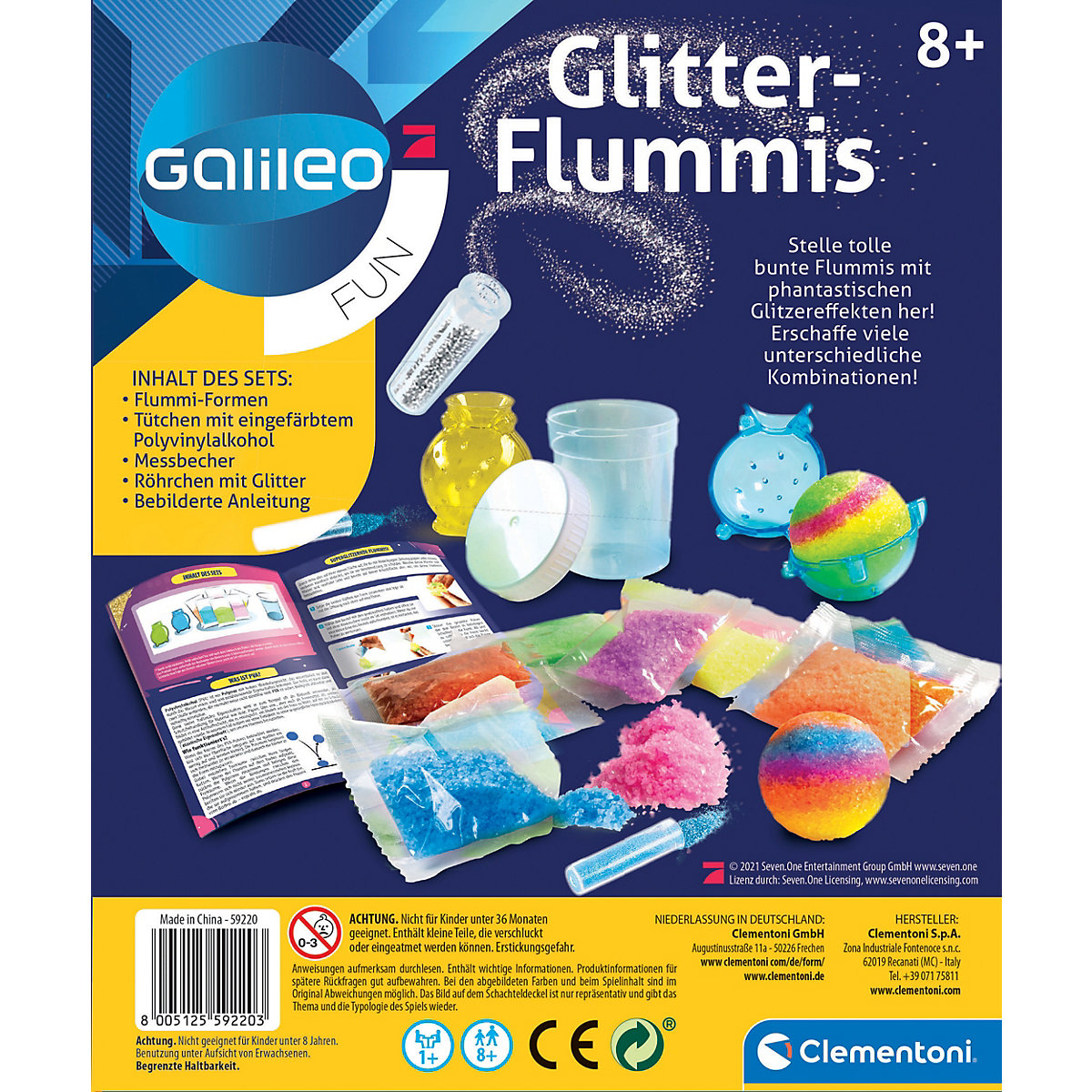 Galileo FUN - Glitter-Flummis
