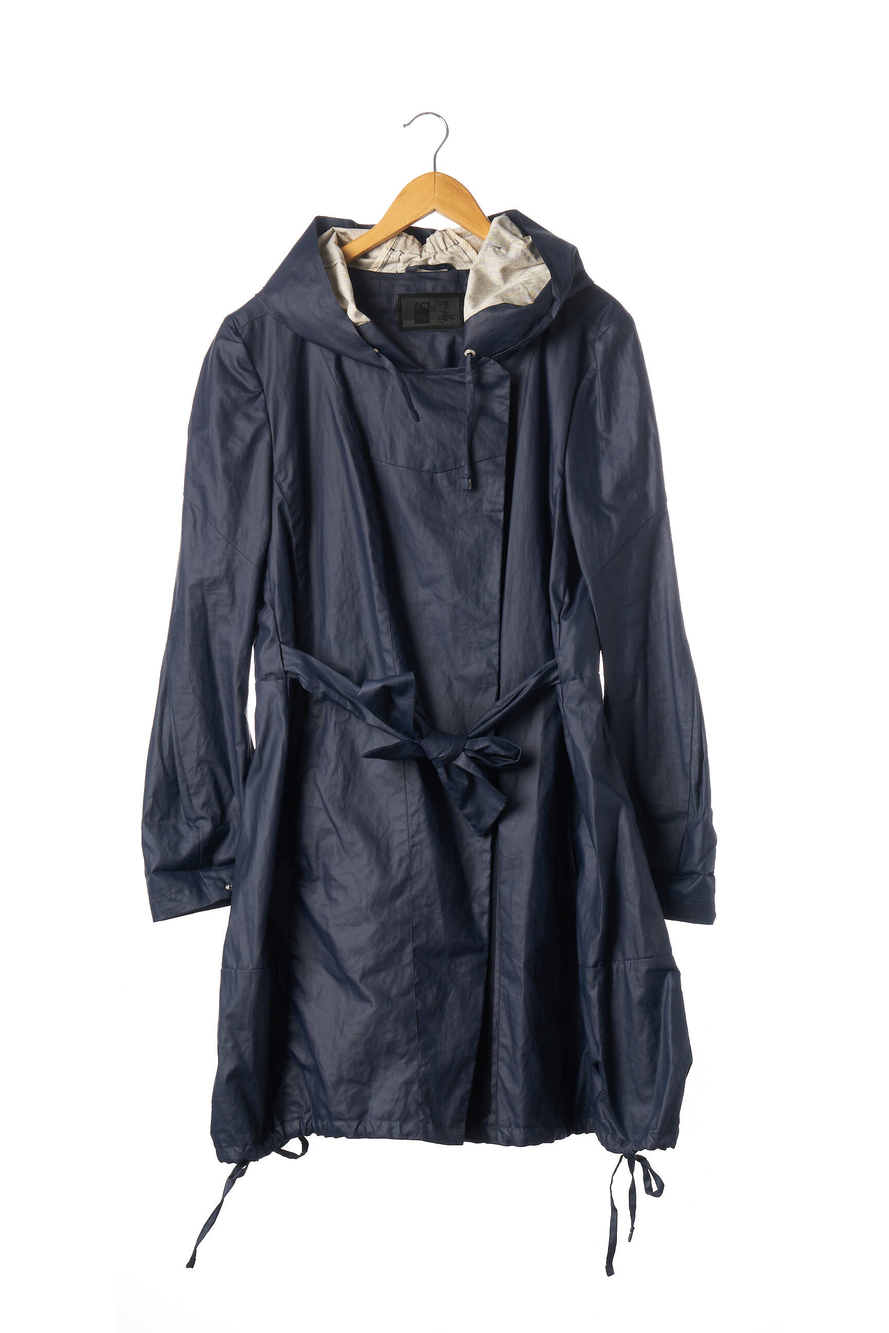 Marithe Francois Girbaud Coupe Vents Femme couleur bleu