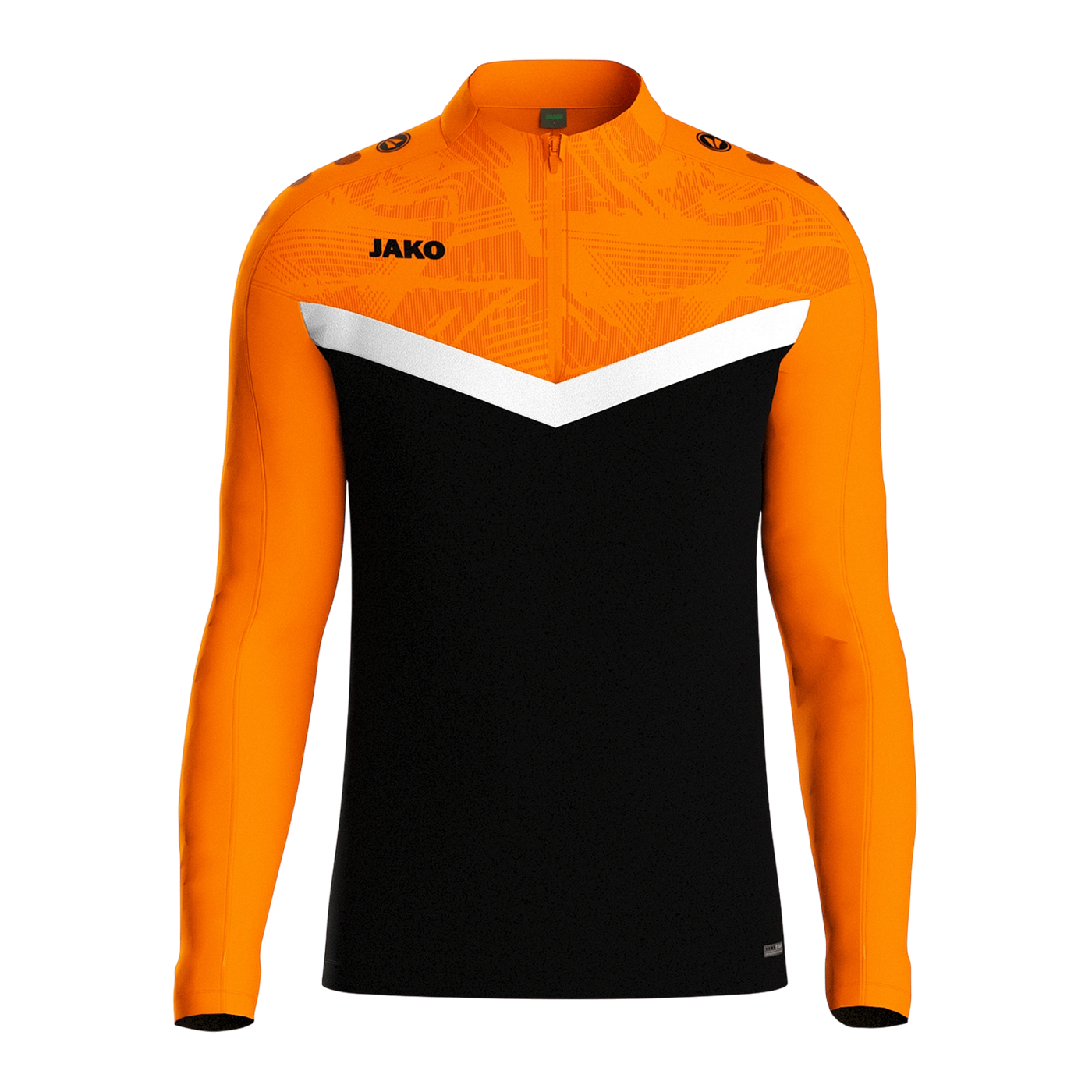 JAKO Iconic HalfZip Sweatshirt Kids Schwarz F807