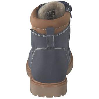 Puccetti Schnür Boots in blau