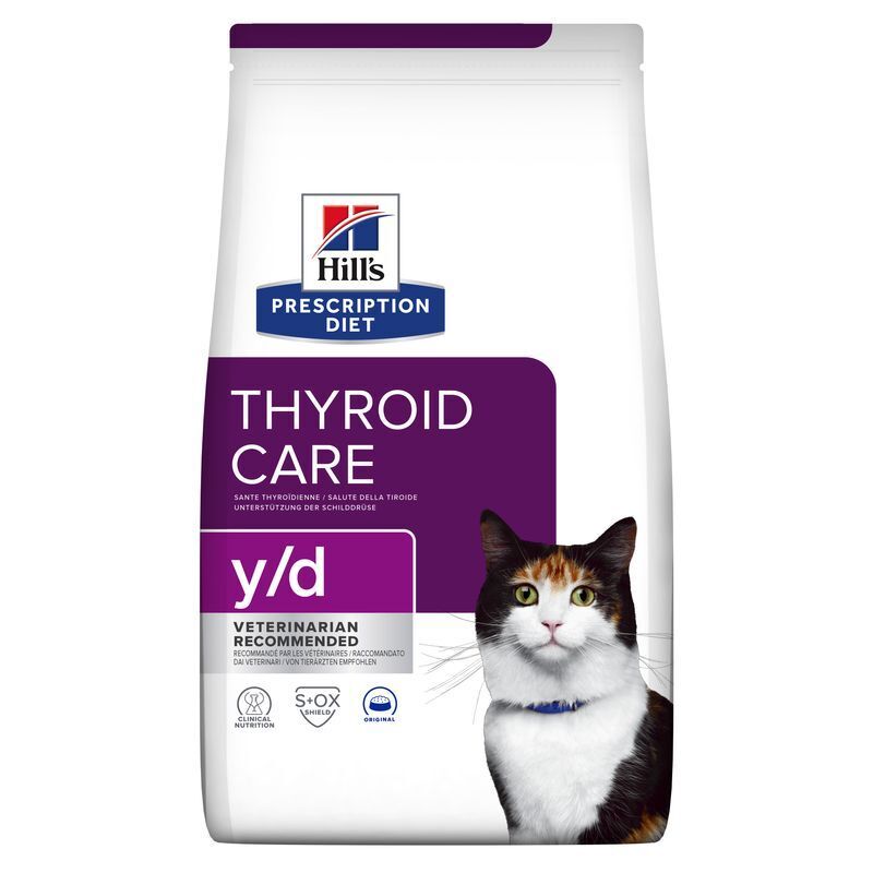 Hill's Leber & Schilddrüse Hill's Prescription Diet Thyroid Care y/d Original 1,5 kg