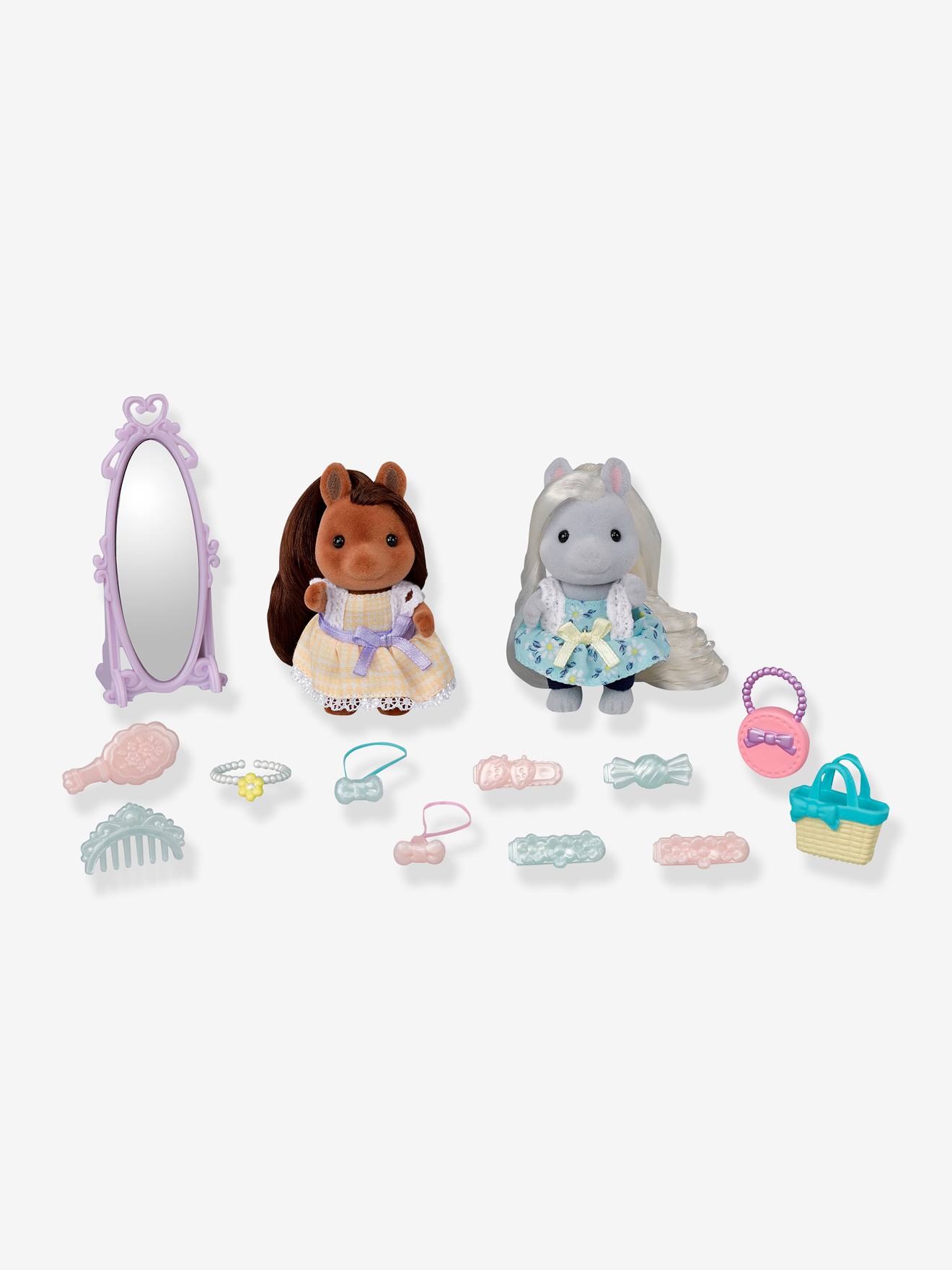 Sylvanian Pony-Freunde mit Friseurset SYLVANIAN FAMILIES - mehrfarbig