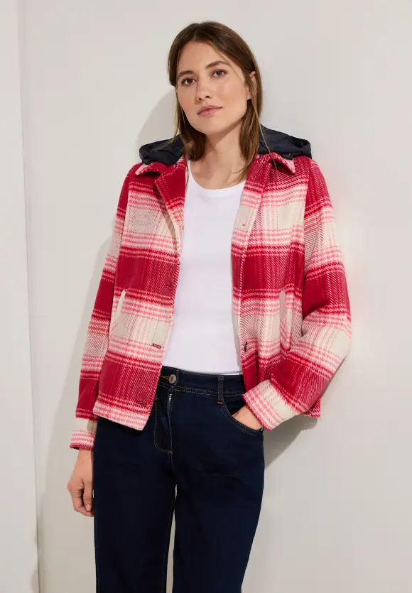 CECIL Karojacke mit Kapuze