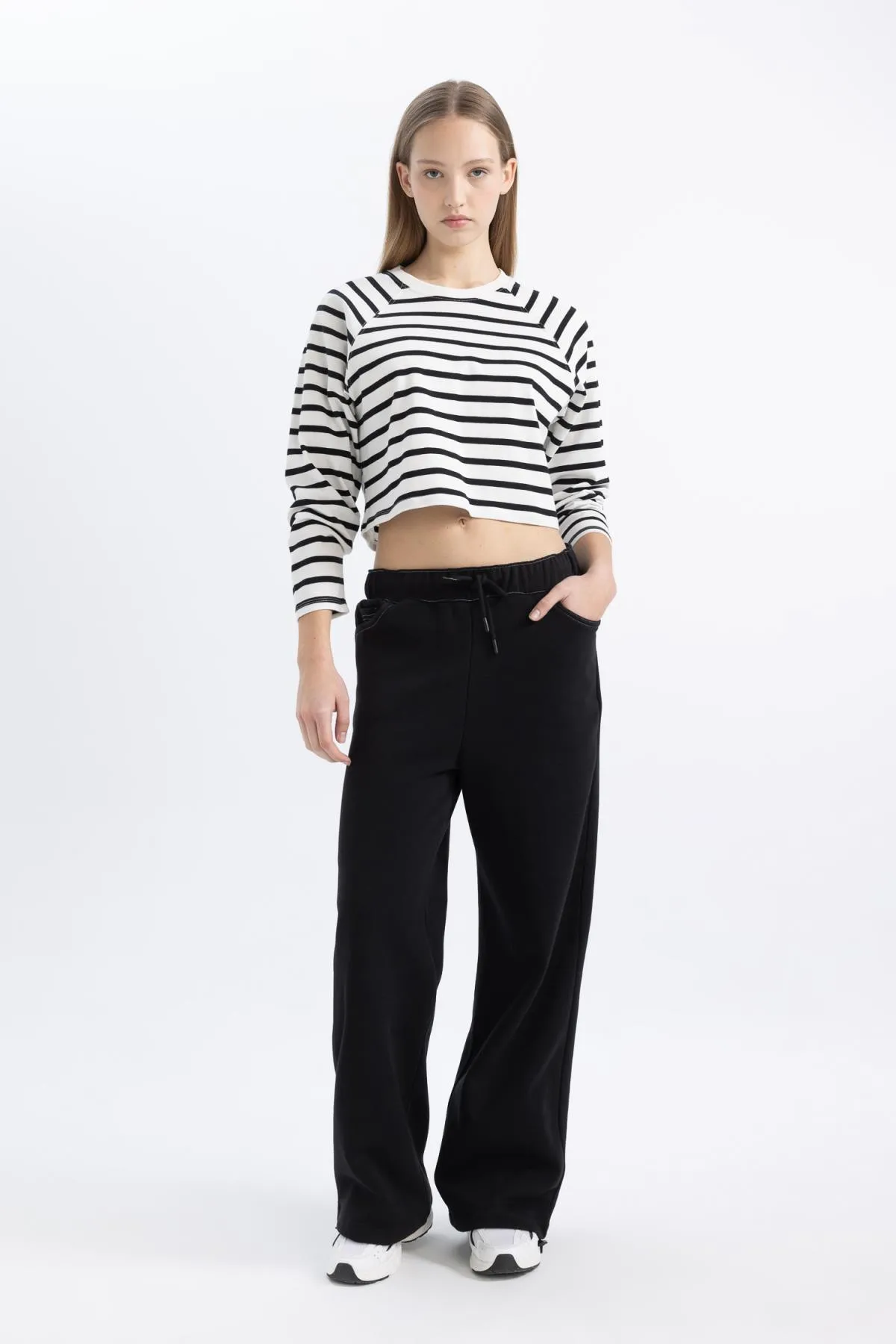 DeFacto  Jogginghose - Schwarz - Loose