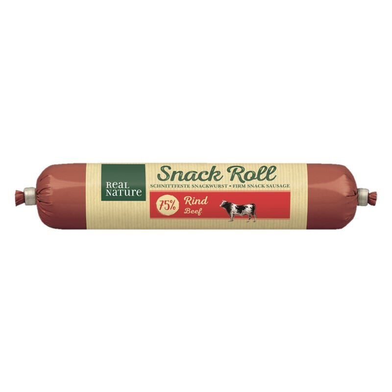 REAL NATURE Snacks REAL NATURE Snackwurst 12x80g Rind