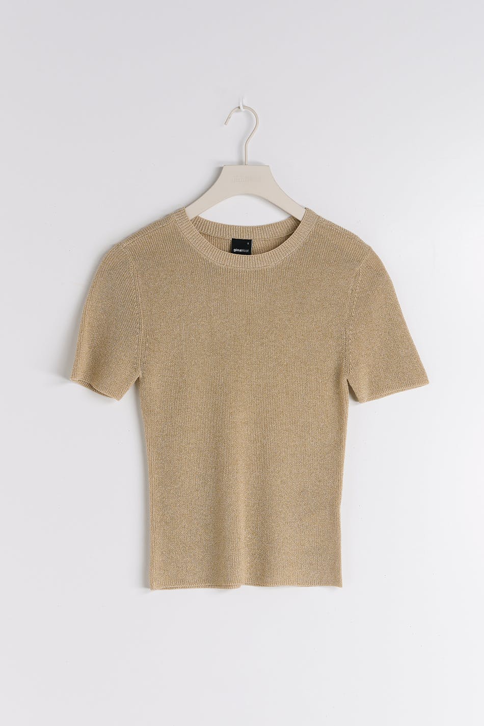 Gold knitted top