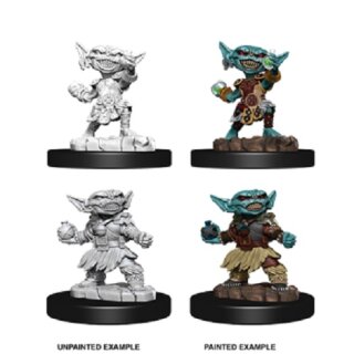 Female Goblin Alchemist: Pathfinder Battles Deep Cuts Unpainted Miniatures