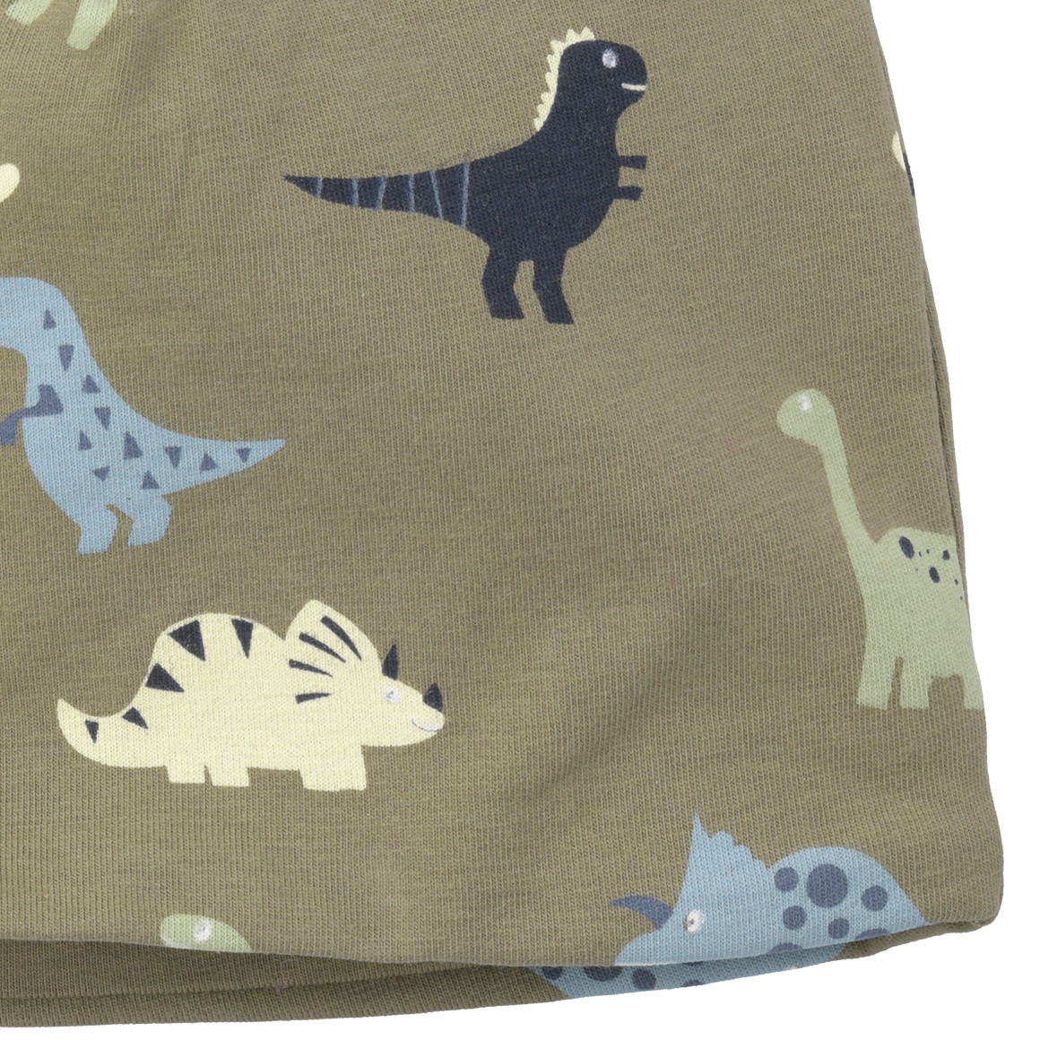 Baby Beanie mit Dino-Allover