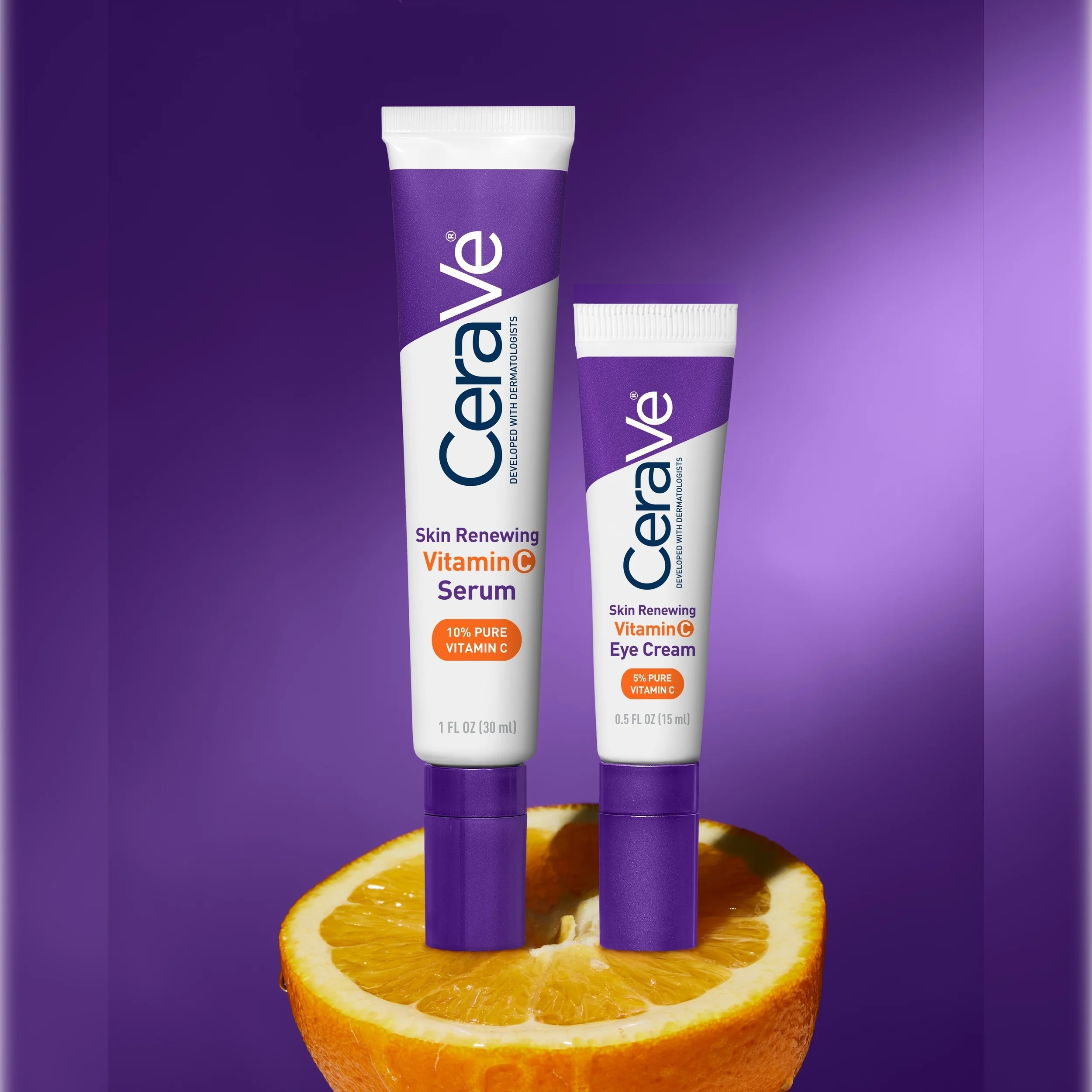 Serum protiv starenja kože s vitaminom C - Serum za posvjetljivanje lica, Serum za lice za prve znakove, Regenerirajući tretman