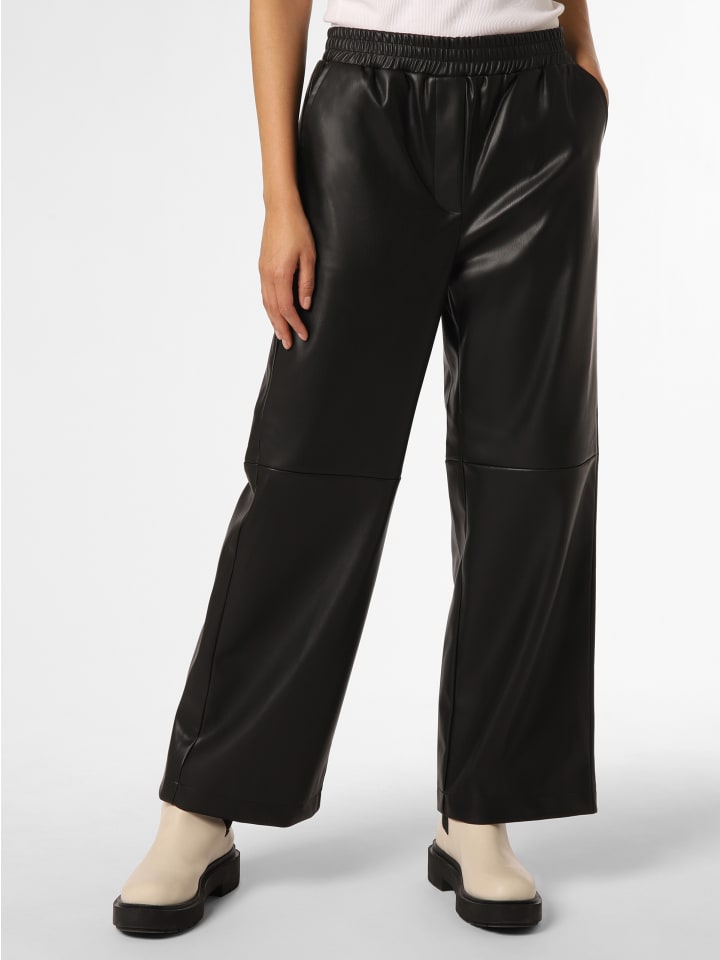 Marie Lund Hose in schwarz günstig kaufen