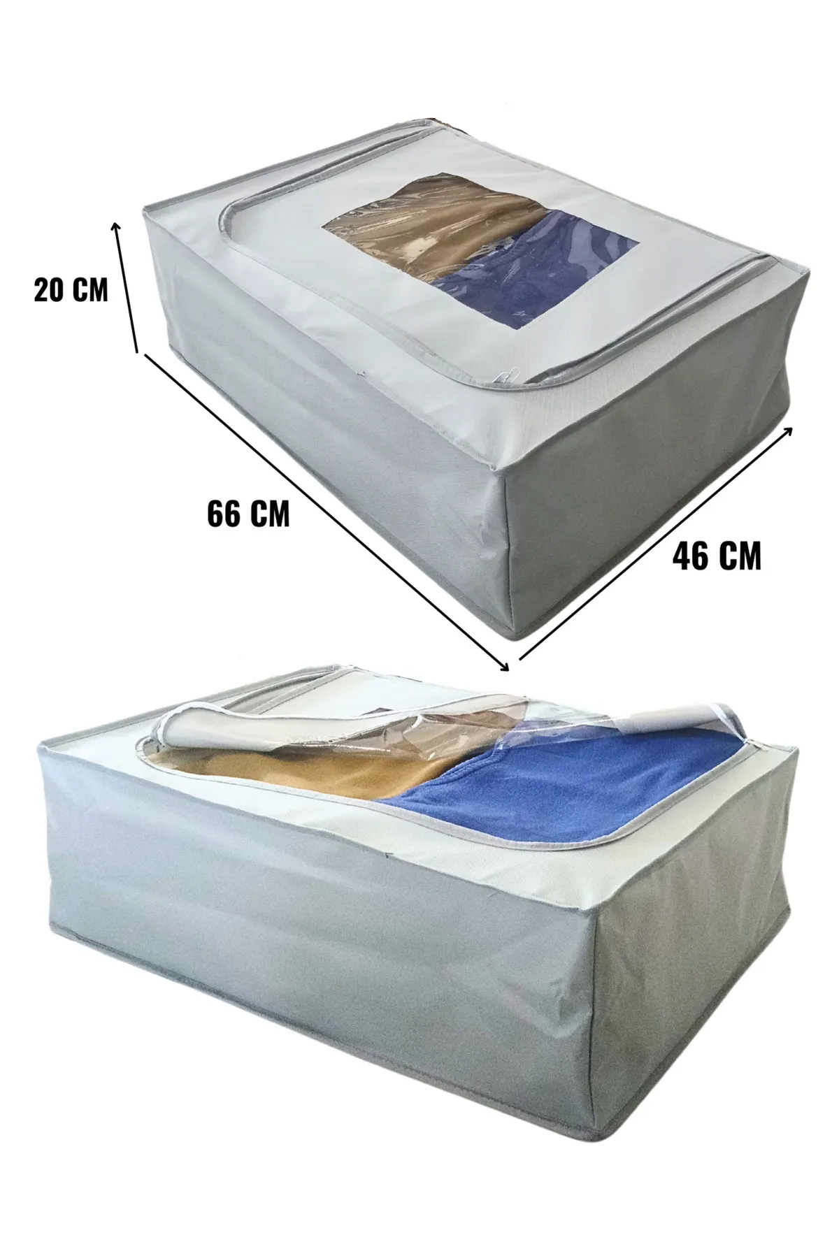 Seryat  Kofferpacktasche - Grau - 1 Stück