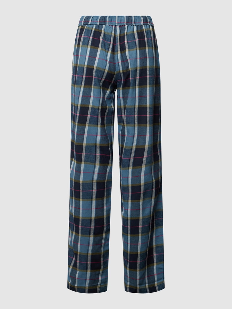 Pyjama-Hose mit Streifenmuster in blau