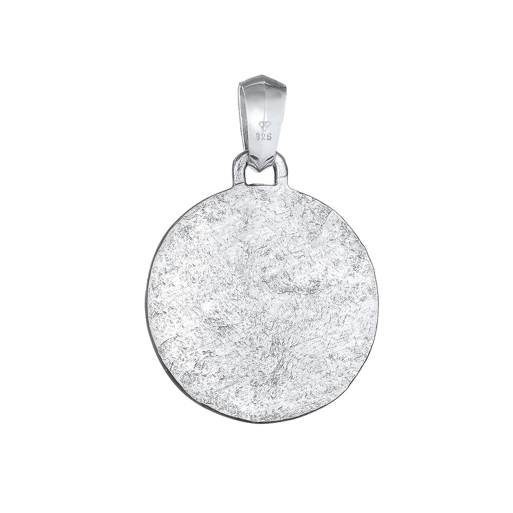 KUZZOI KUZZOI Pendentif Hommes Pendentif Boussole Massif en argent sterling 925 oxydé Pendentif