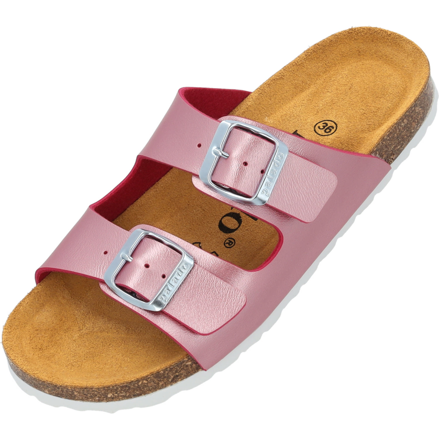 Palado Kids Korfu G Metallic, Pantoletten, Kinder, Pink