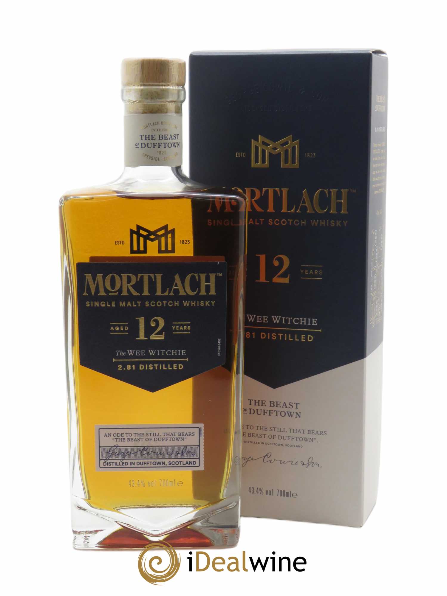 Whisky Gordon & Macphail Mortlach 12 years (70cl)  - Lot de 1 Bouteille
