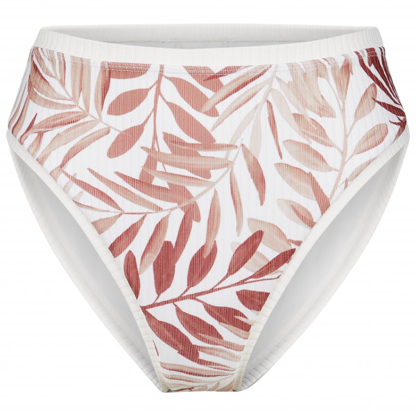Hurley - Women's Party Palm Rib High Waist Moderate Bottom - Bikini-Bottom