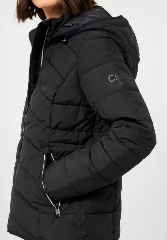 CECIL Steppjacke mit Kapuze