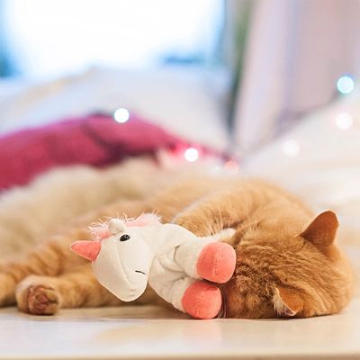 Aumüller Katzenspielzeug Einhorn