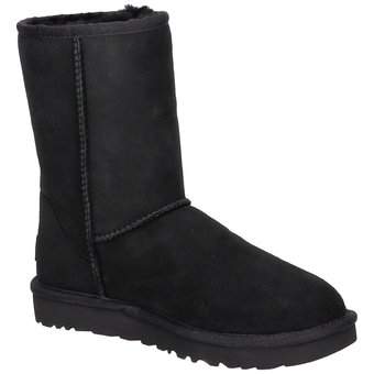 UGG Classic Short II in schwarz