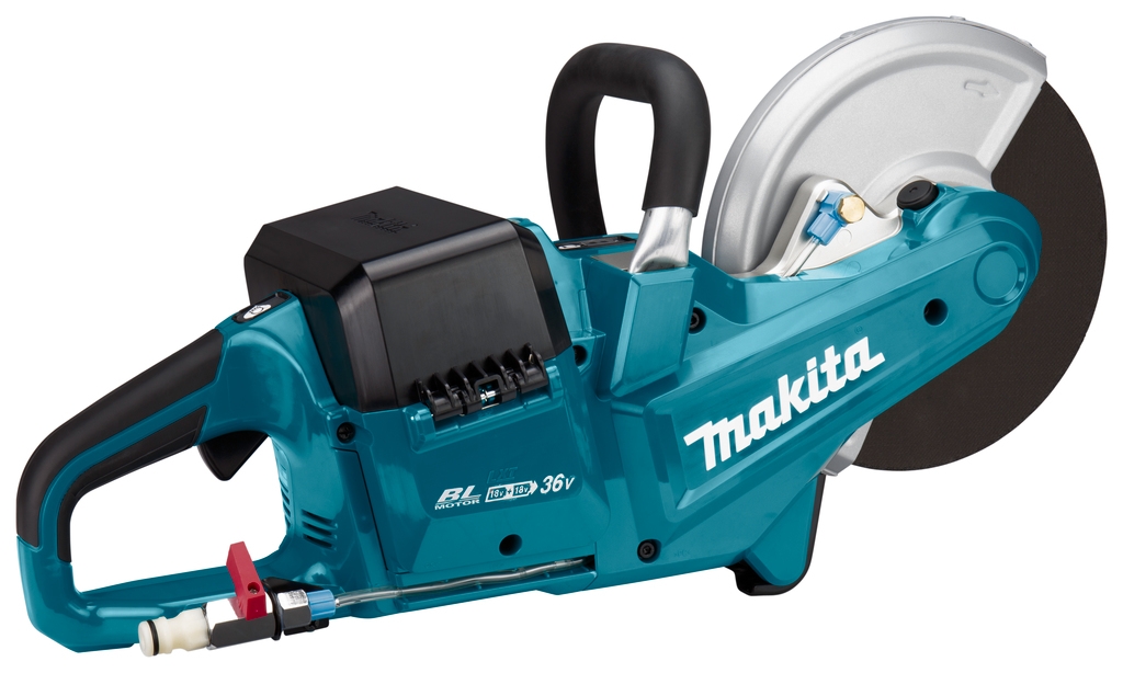 Makita DCE090ZX1 2 x 18 volt afskæringssav 230 mm ekskl. batterier og oplader