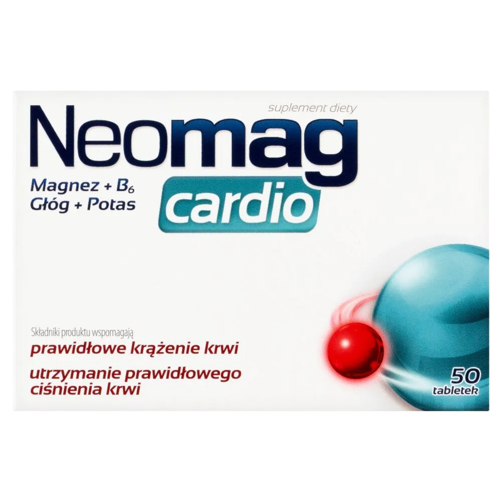 Neomag Cardio, proizvod za podršku cirkulatornom sistemu, tablete
