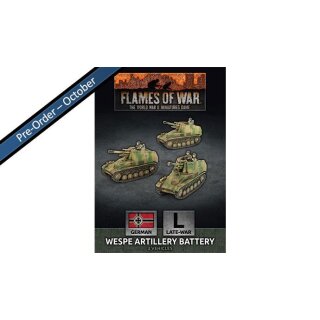 Wespe 10.5cm SP Artillery Battery (x3)