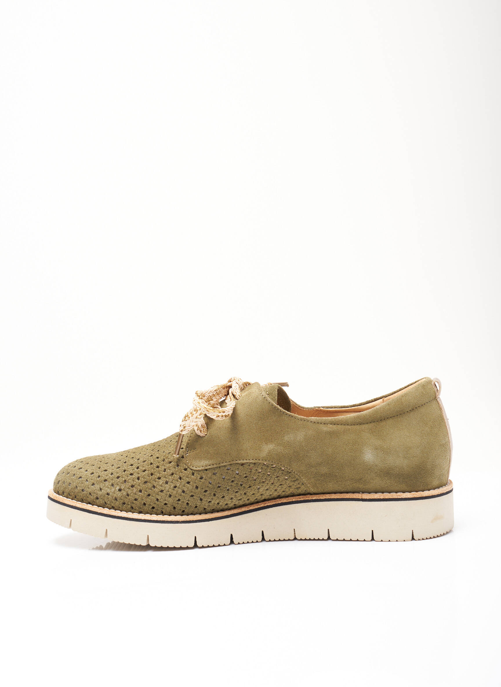 Mkd Derby Femme couleur vert