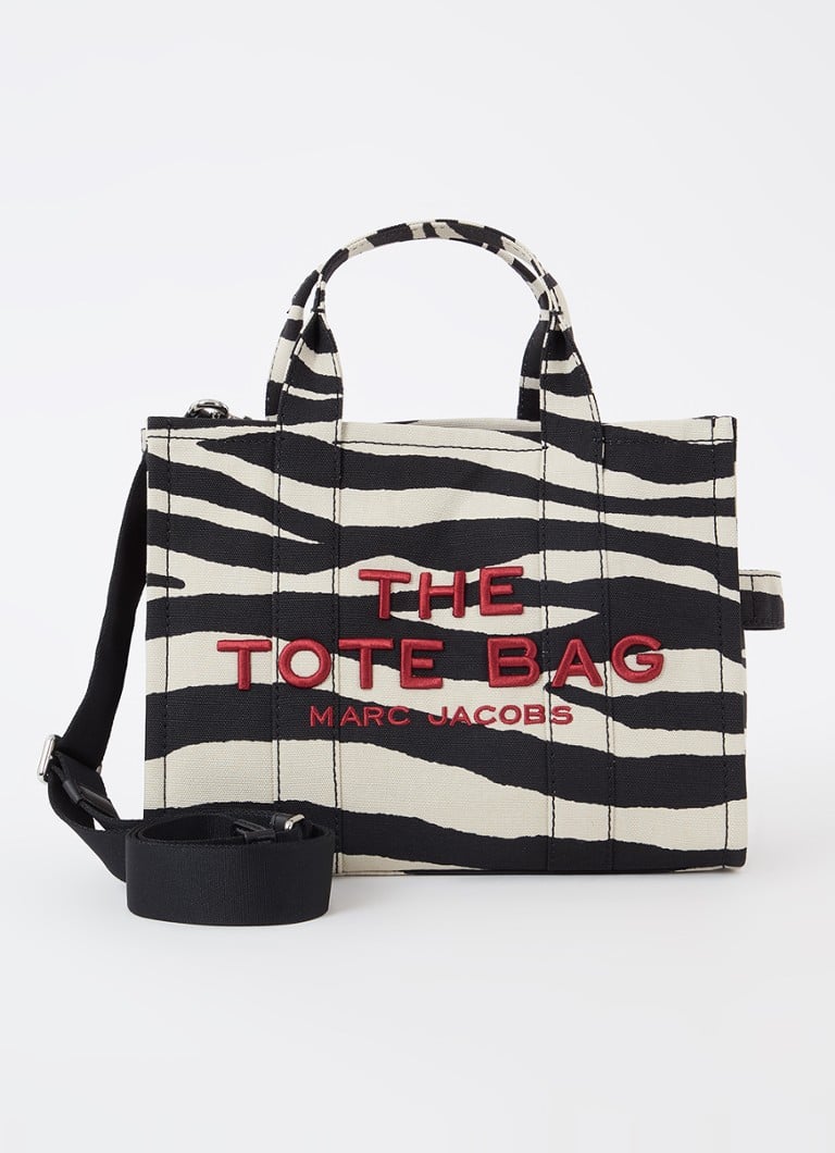 Marc Jacobs The Tote Bag M audekla rokassoma ar noņemamu plecu siksnu