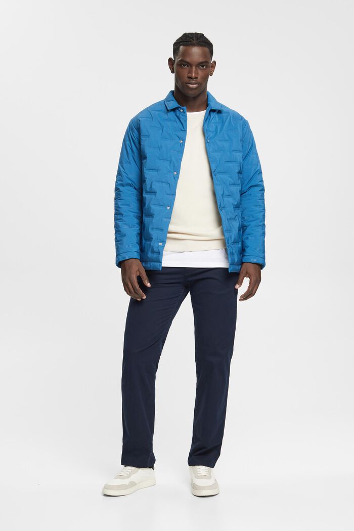 Steppjacke mit Umlegekragen
