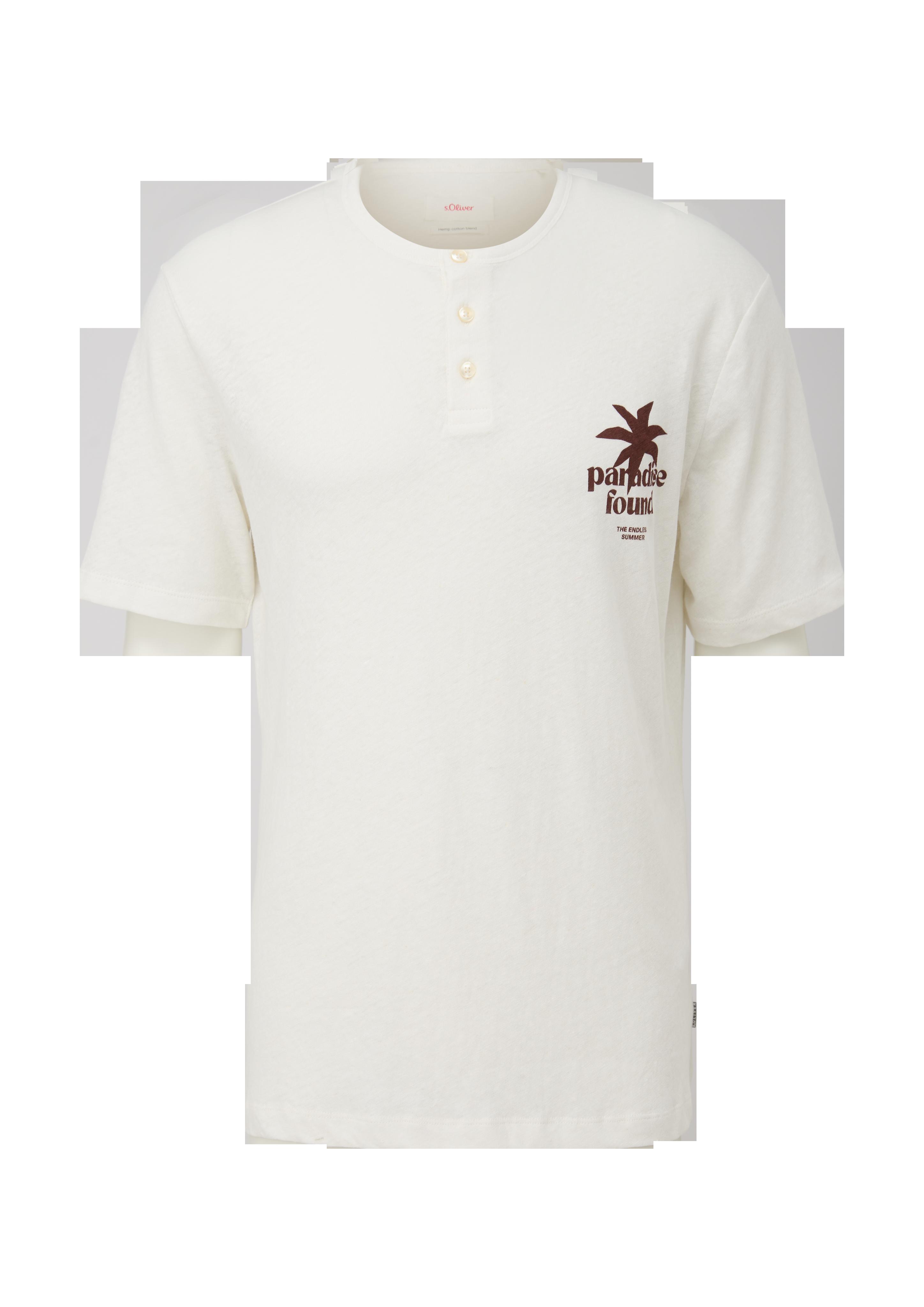 T-Shirt aus Hanfmix  2131383-01D1