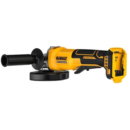 DeWalt DCG408NT-XJ 18V XR Угаона брусилица 125mm Дечји прекидач у TSTAK кућишту без батерија и пуњача