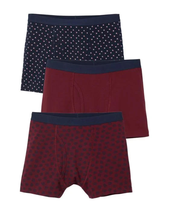Lot de 3 boxers ouverts assortis