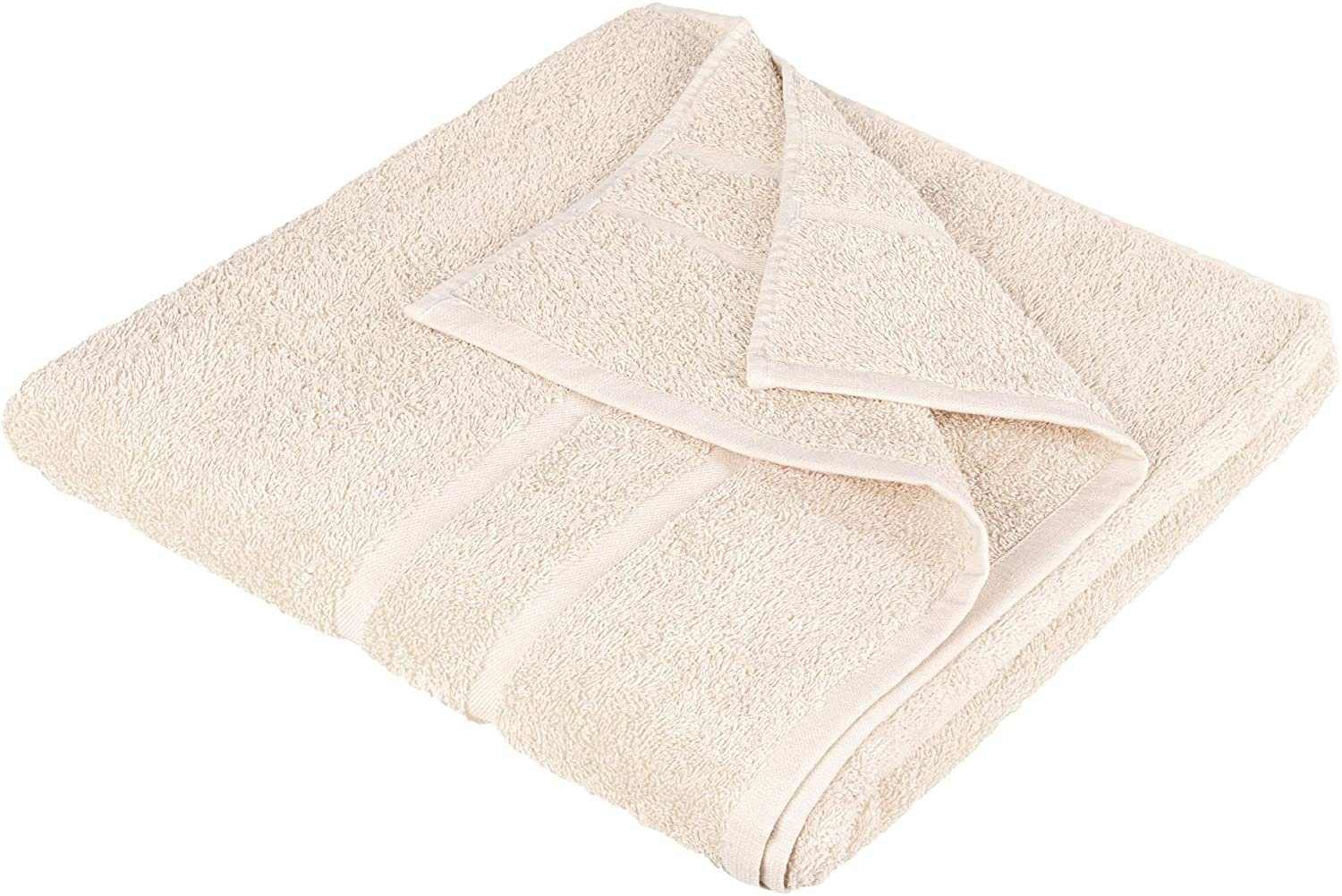 StickandShine Handtuch Set 4x Gästehandtuch 6x Handtücher 4x Duschtücher als SET in verschiedenen Farben (14 Teilig) 100% Baumwolle 500 GSM Frottee 14er Handtuch Pack, 100% Baumwolle 500 GSM