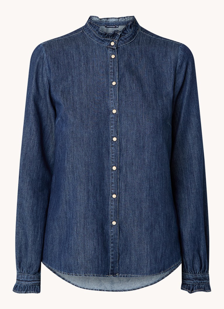 Camicetta in chambray con volant di River Woods