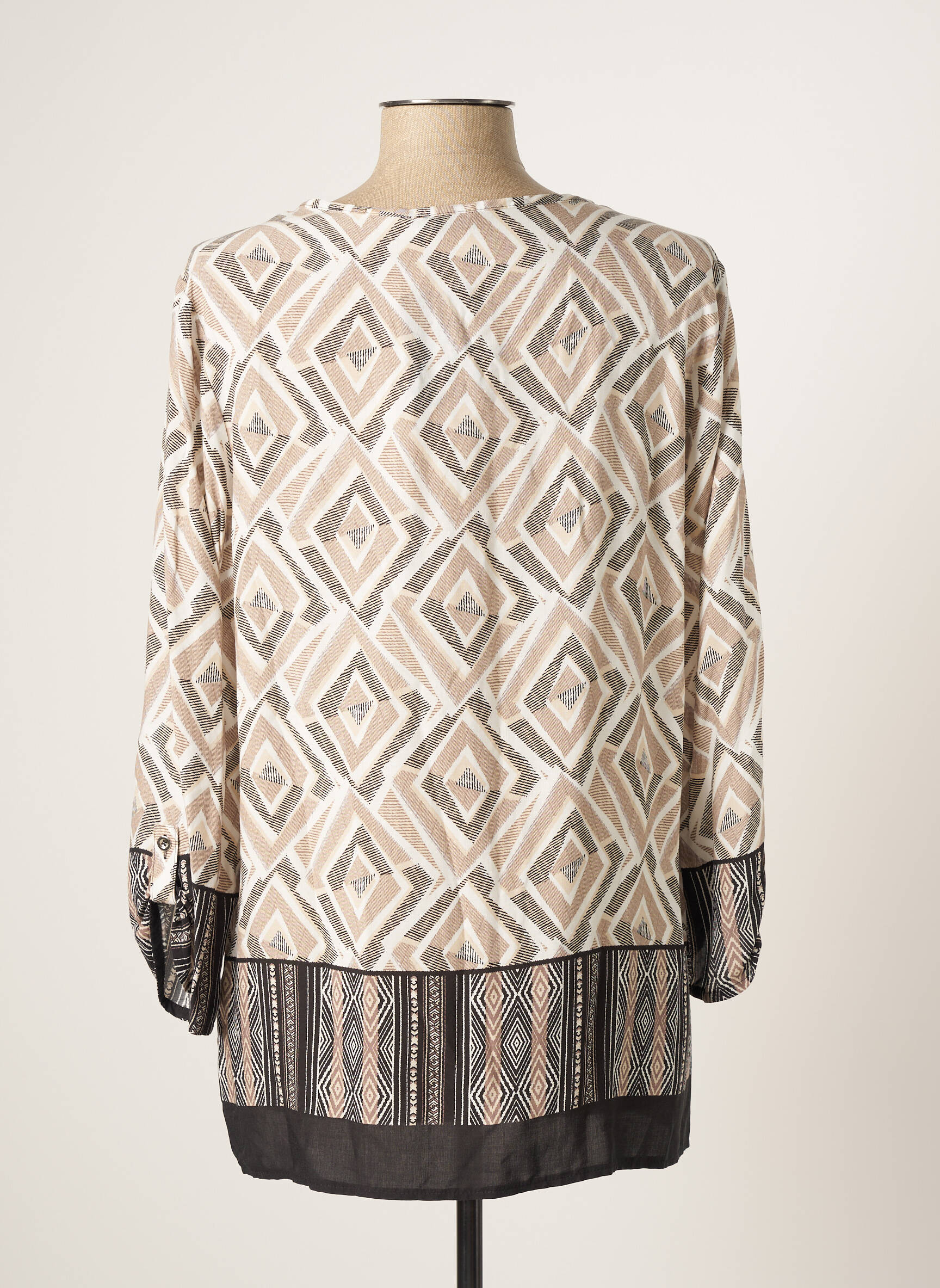 Barbara Lebek Tuniquemanchelongue Femme couleur beige