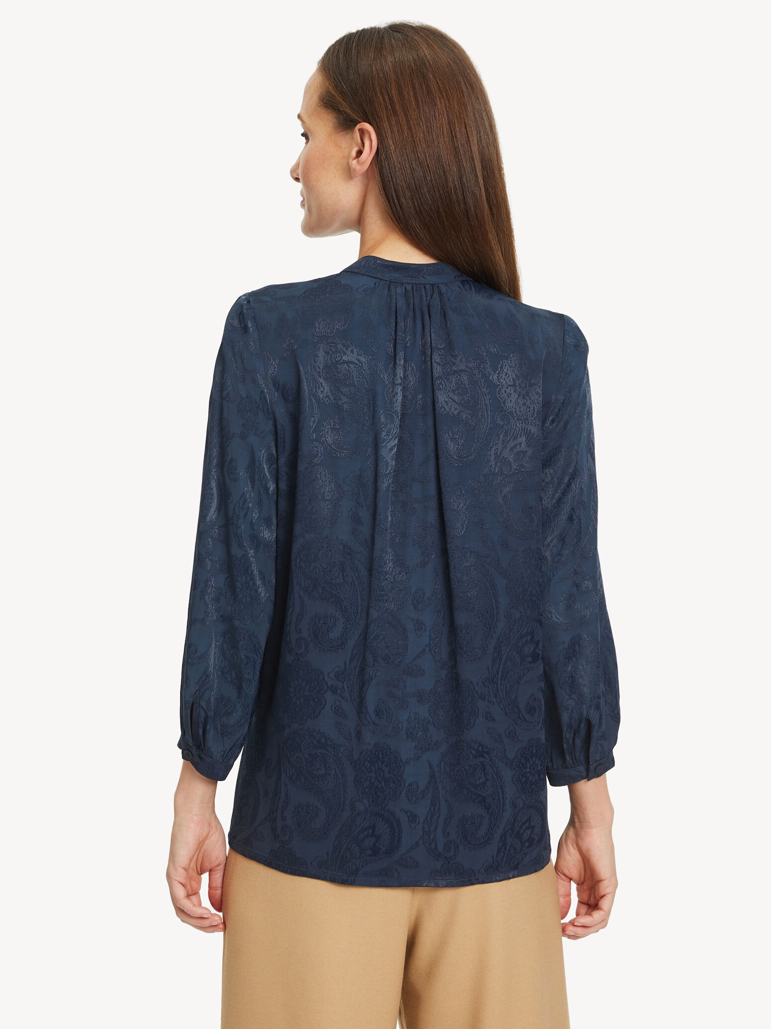 Boho Bluse - bleu